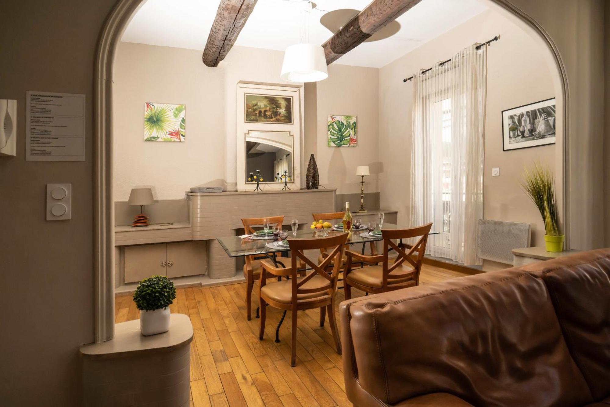 "Air D'Antan"-Meuble De Tourisme 3 Etoiles -Residence "Les Logis De Beziers"-Garage Optionnel-Coeur De Ville-Plages A 16Km ! المظهر الخارجي الصورة