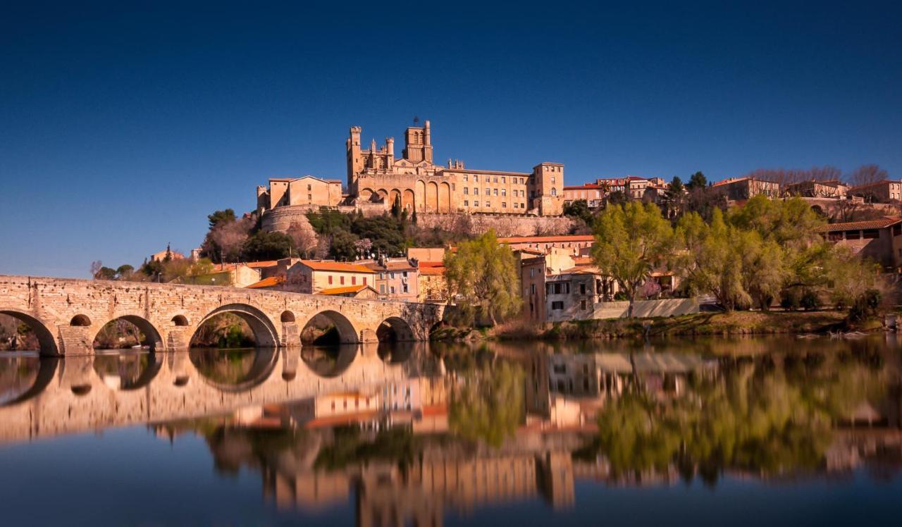 "Air D'Antan"-Meuble De Tourisme 3 Etoiles -Residence "Les Logis De Beziers"-Garage Optionnel-Coeur De Ville-Plages A 16Km ! المظهر الخارجي الصورة